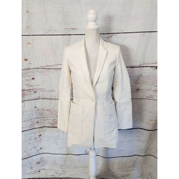 rag & bone Jackets & Blazers - rag & bone Fleet Off White‎ Blazer Size 0